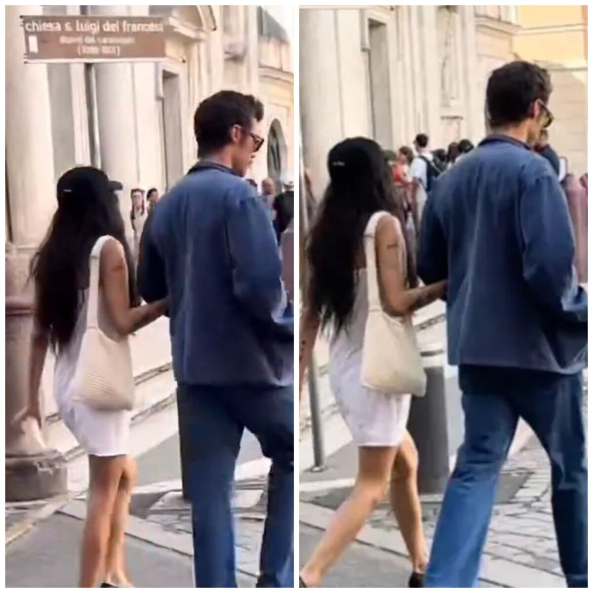 Ei formează cel mai nou cuplu de vedete! Cei doi îndrăgostiți au fost surprinși de fani în timp ce se plimbau pe străzile din Roma. Foto