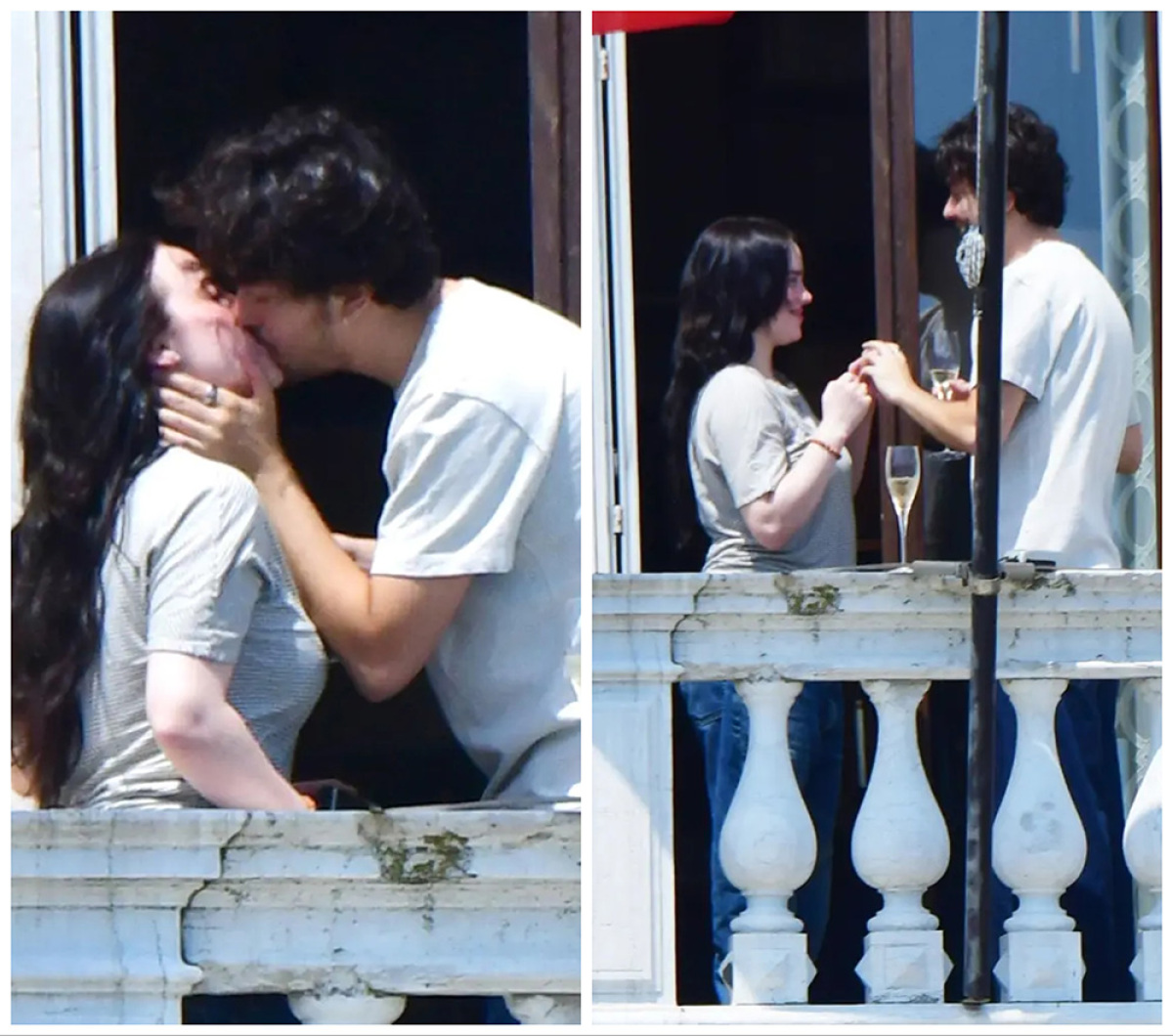 Ei formează cel mai nou cuplu din showbiz! Cei doi au fost surprinși de paparazzi în ipostaze tandre în timpul unei escapade romantice în Italia. Foto