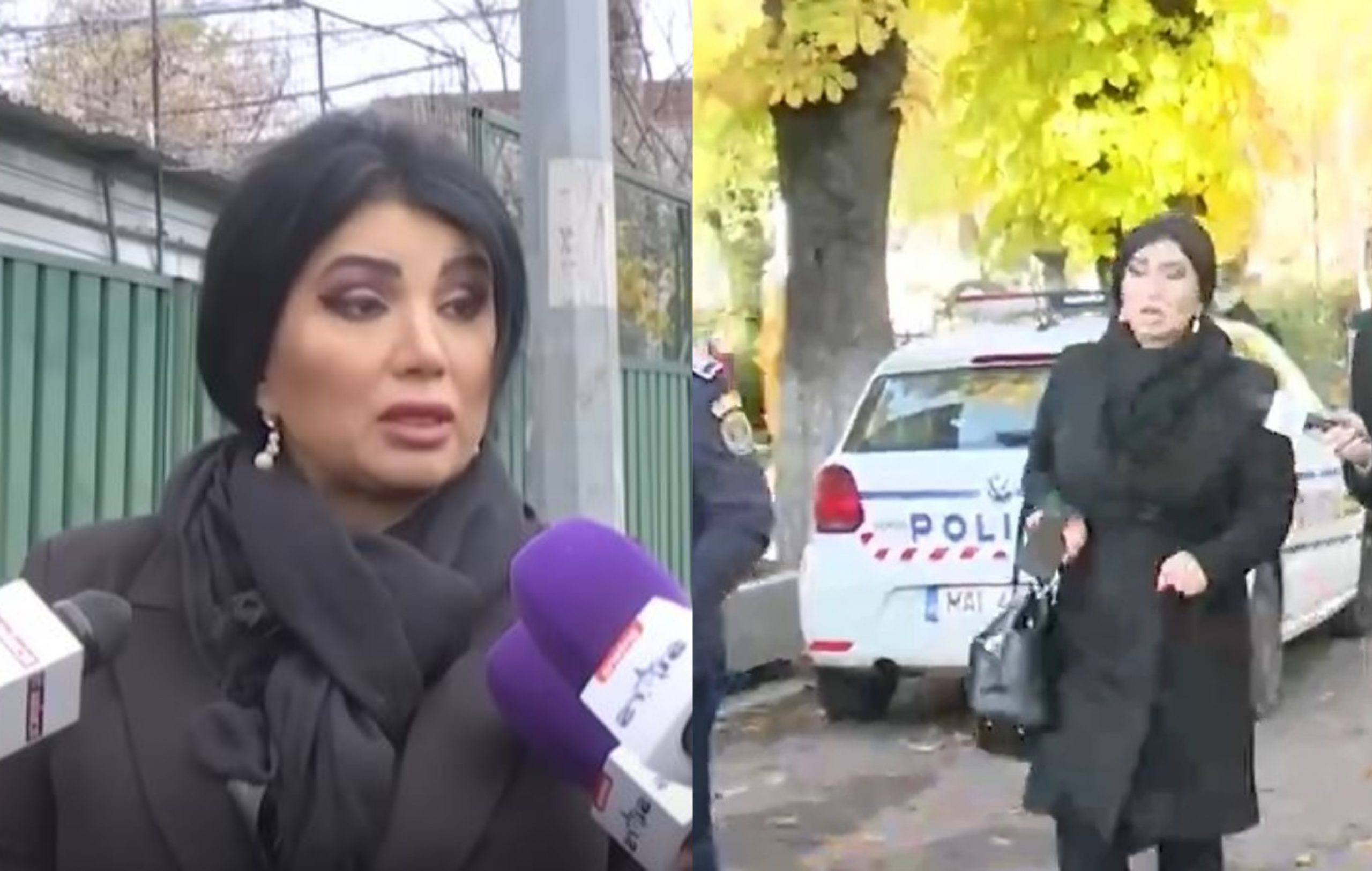 Adriana Bahmuțeanu, scoasă de poliție din cimitir. Scandal la mormântul lui Silviu Prigoană: „A fost foarte agresiv, a început să urle, să mă jignească”