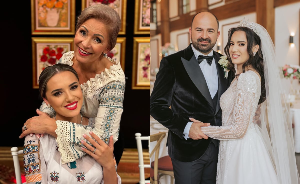 Nuntă fastuoasă în muzica populară. Matilda Pascal Cojocărița a fost soacră mare la căsătoria fiului Horațiu Cigu cu cântăreața Georgiana