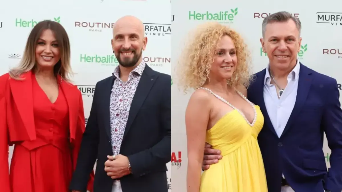 Anca Țurcașiu și Cristian Georgescu, fostul soț, prezenți la aceeași petrecere. Medicul a apărut cu iubita blondă, iar vedeta cu „sufletul ei pereche”